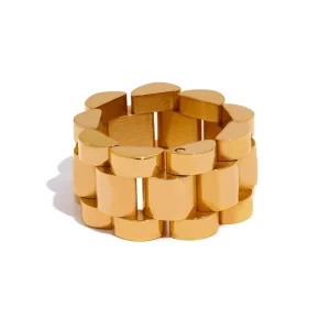 ZIVE Waterproof Stainless Steel Chain Finger Ring